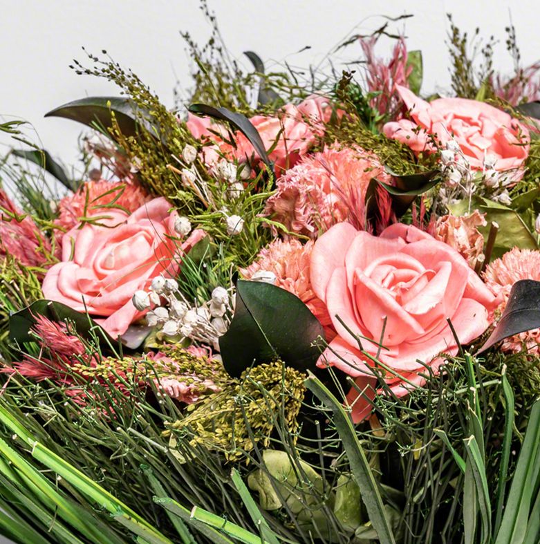 Bouquet Seche Roos