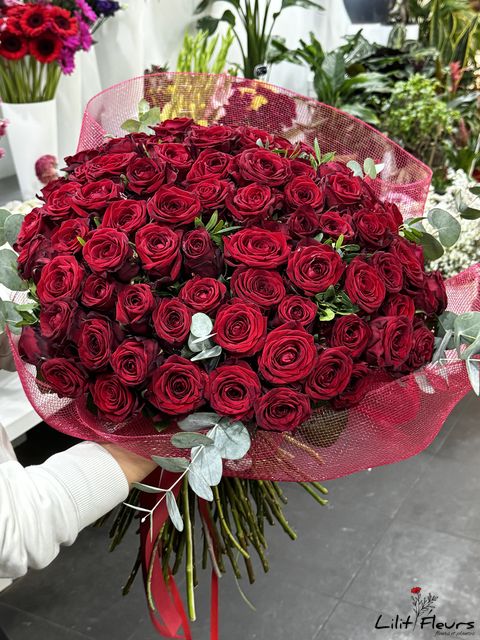 Livraison fleurs Roses RED