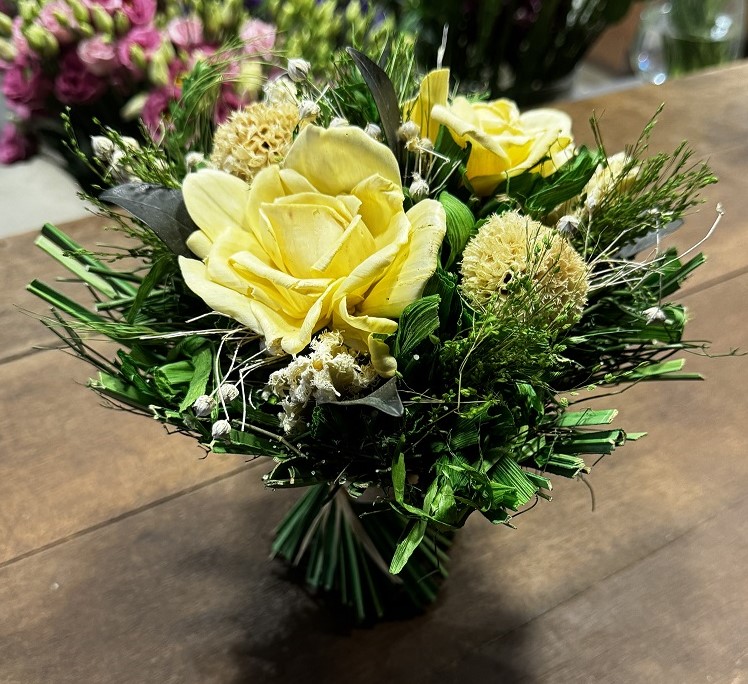 Bouquet Seché Jaune-1