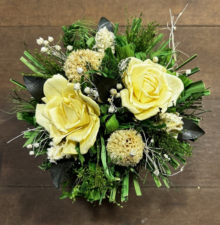 Bouquet Seché Jaune-2