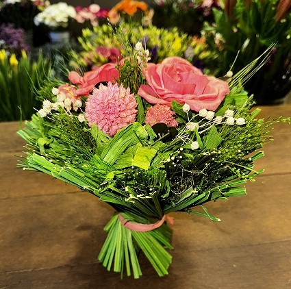 Bouquet Seche Roos