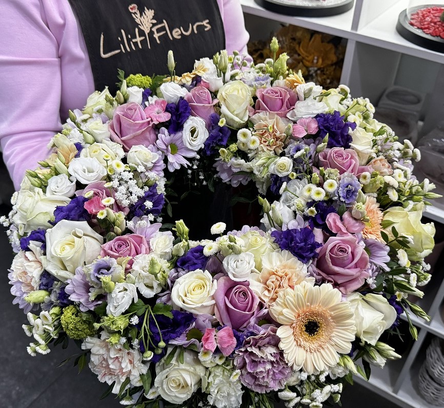 Funeral wreath 1999 - Couronne-1999 Funeral wreath 1999 - Couronne-1999