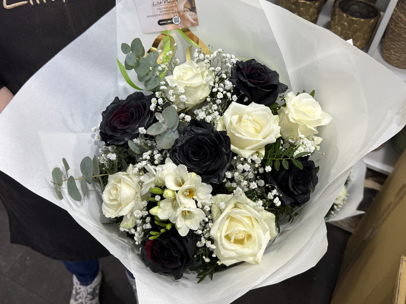 Black & White Bouquet Black & White Bouquet
